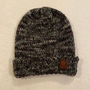 Roxy Knit Beanie Black/Grey